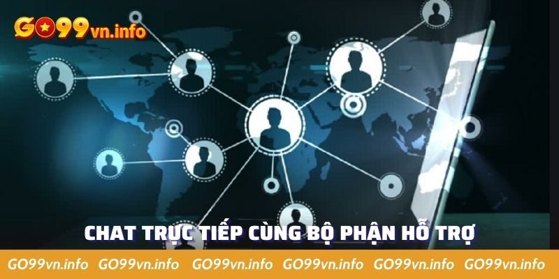 Tổ tư vấn luôn trực sẵn ở kênh chat trực tiếp
