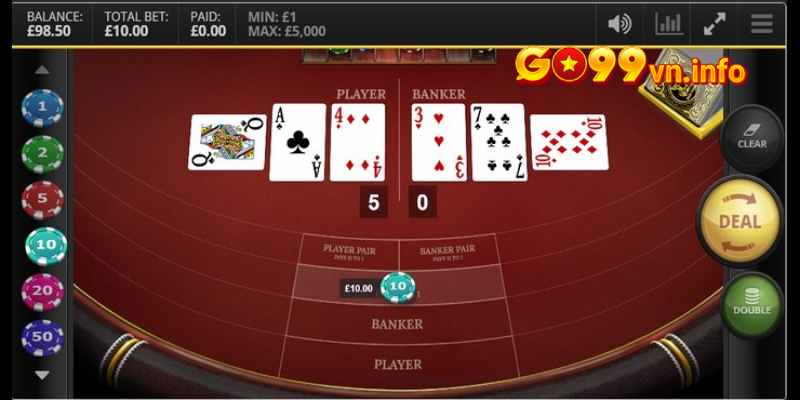 Hiểu rõ quy tắc để áp dụng chiến thuật chơi bài Baccarat