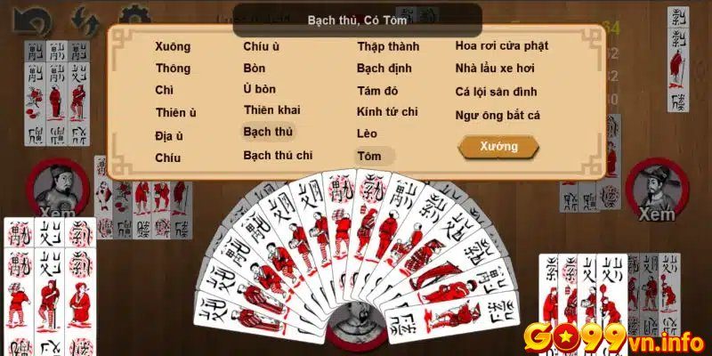 Khám phá các thuật ngữ trong cách chơi bài chắn thần tài